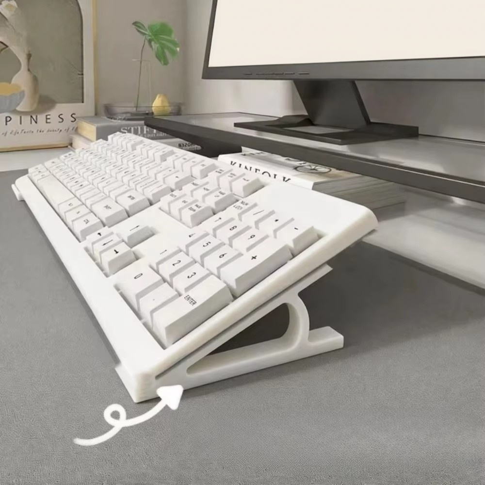 Office Tech - 2pc Ergonomic Keyboard Riser For Office