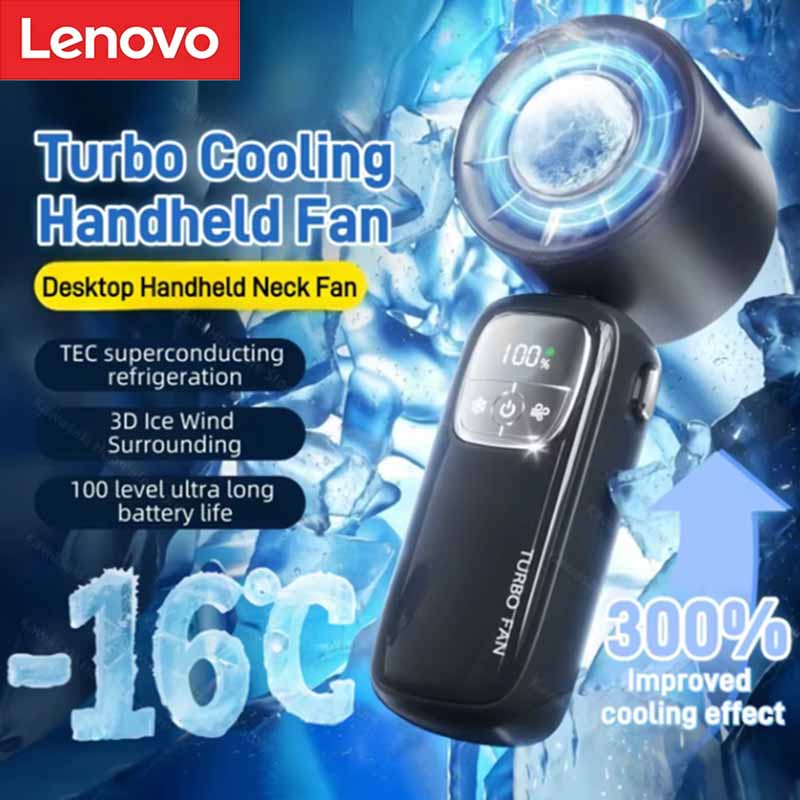 Office Of Tech - Lenovo 30000RPM Handheld Eletric Turbo Fan