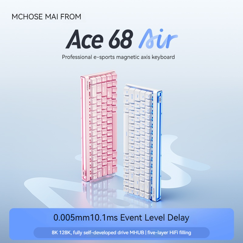 Office Tech - Mchose Ace68 Air Magnetic Axis Mechanical