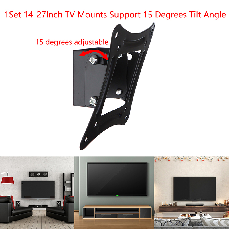 1Set 14-27Inch TV Mounts LCD L - Flat Panel Mount Tilt review and price