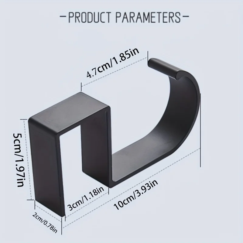 Aluminum Desk Hook Organizer A - Office Tech review and price