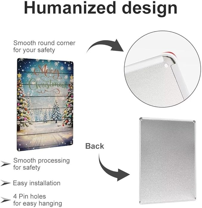 Metal Tin Sign 8 X 12 Inch - F - Office Of Tech review and price