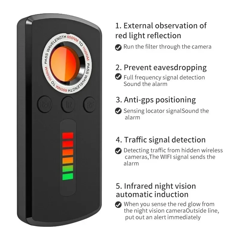 Hidden Camera Detector Anti Sp - Office Tech review and price