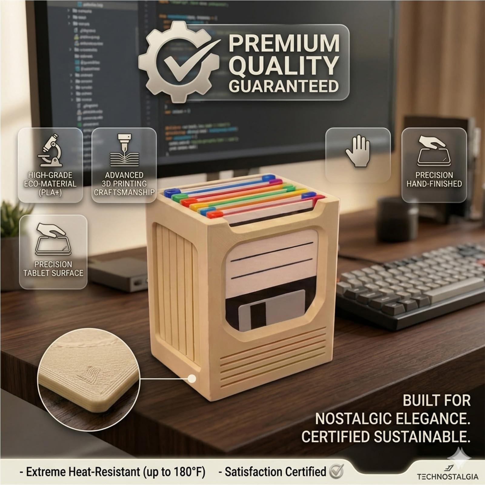 Retro Tech Coaster Holder Set  - Office Of Tech review and price
